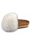 Women's Genuine Leather Thick Soled Real Luxury Fur Slippers - 2