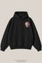 Unisex Demon Slayer Mitsuri Printed Oversize 3 Threaded Inner Threaded Hooded Sweatshirt - 2