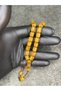 Systematic High-End Stick-Stringing Amber Prayer Beads - 3