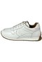 Women's Casual Shoes – White-Brown Genuine Leather
