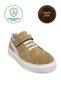 Boys' Casual Shoes – Beige Suede Leather White Genuine Leather - 2