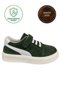 Boys' Casual Shoes – Petrol Green Leather White Genuine Leather - 4
