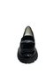 Girls' Loafer Shoes – Black Genuine Leather - 2
