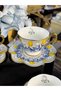 6-Piece Colorful Tulip Pattern Porcelain Coffee Cup Set 90 ml - 3