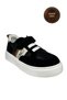 Boys' Casual Shoes – Multi-Colored (Black) Genuine Leather - 7