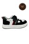 Boys' Casual Shoes – Multi-Colored (Black-Red) Genuine Leather