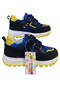 Baby Boy Casual Shoes – Yellow-Black Genuine Leather - 3