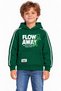 32510-26 Boy's Flow Away Printed Hooded Sweatshirt with Kangaroo Pocket and Back Print, Ages 5–8