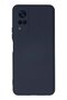 Vivo Y53S Compatible Case Nano Velvet Silicone - Navy Blue - 8