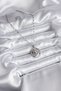 316L Steel Silver Color Zircon Stone Jaguar Model Women's Necklace - 4