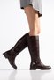 Buckle Detailed Zippered Non-Slip Sole Women's Boots - 3