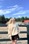 Cycling Collar Embroidered Setay Sweatshirt