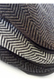 Men's Woolen London Flat Cap - Herringbone British Flat Hat - 8