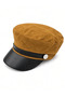 Women's Winter Cap, Newsboy Captain Hat with Brim - 6