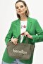 Canvas Handbag Bnt1102-Khaki - 2
