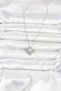 316L Steel Chain Silver Color Clover Model Women's Necklace - 4