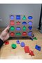 3D Printing English Labeled Shape Recognition Puzzle Board - 16 Geometric Shapes, Cognitive Development and Ke - 3