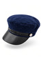 Women's Winter Cap, Newsboy Captain Hat with Brim - 6