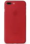غطاء حماية متوافق مع هاتف ابل ايفون 8 بلس من مادة البولي بروبيلين فائق النحافة - أحمر - 5