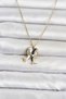 316L Steel Chain Gold Color Dolphin Model Women's Necklace - 3