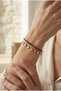 Handmade Brass Bracelet with Flower Figures, Special Design - 4