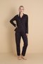 Mirano 9807 Şardonlu Soft Winter Buttoned Women's Pajama Set - 5