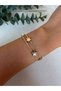Steel Double Chain Star Bracelet (Gold) - 2