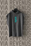 Japanese Invincible Front and Back Printed Zero Sleeve Hooded 100% Cotton Sports Tshirt - 2