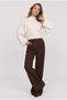 Women's Premium Batwing Sleeve Crop Knit Sweater - 5