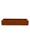 Wooden Organizer Bathroom/Kitchen Water Resistant Light Brown - 2
