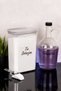 1 Piece 3000 ml Acrylic & 1 Piece 1500 ml Glass Gallon Bottle Detergent Set with Scale Gift Powder Softener Labeled Detergent Container - 2