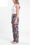 Women's 3-Piece Teddy Bear Patterned Plaid Pajama Bottoms Set with Elastic Waist and Comfortable Cut - 7
