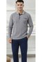 Long Sleeve Cotton Interlock Men's Pajama Set