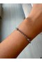Steel Evil Eye Bead Chain Bracelet (Silver) - 2