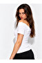 Women's Asymmetrical Collar Short Sleeve T-Shirt a Quality Coral Pink - 3
