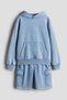 2-piece brushed-inside sweatshirt set - 4