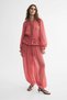 Crinkled viscose trousers - 2