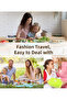 850ml Kids & Adults Bento Lunch Box, Multi Compartment Leakproof Food Container, BPA Free Food Grade PP, Built-in Storage for Spoon & Fork - 4