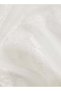 طقم ستائر نافذة من قطعتين، أبيض، 145×300 سم - 4