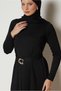 Tricot Suit with Belted Pants 46962 - 3