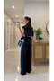 Tersal Navy Blue Modal Trousers - 2