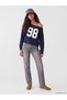 Esvab • Modern & Distinctive Wide Roba Collar Soft Touch Women's Sweatshirt - 2