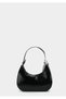 Women's Black Shoulder Bag - 3