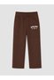 Brown Striped Boys' Thick Suit - 6