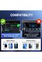 Adapter for Aftermarket Android Head Unit- CCPA CarPlay & Android Auto 2-in-1 Dongle- Support Mirrorlink/Voice Control/Steering Wheel Control- Only Fit for Android Car Radio - 3