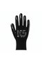 (5 Pairs) Black Work Safety Gloves Nitrile Coated 10 XL Size Double Nitrile Polyester Construction Industry Gloves - 5
