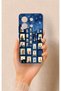 Redmi Note 13 Pro 5g Compatible Starry Apartment Pattern Silicone Case