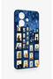 Vivo V60 Lite Compatible Starry Apartment Patterned Silicone Case - 3