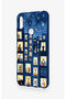 Huawei Y6 2019 Compatible Starry Apartment Patterned Silicone Case - 4