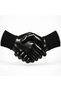 (5 Pairs) Black Work Safety Gloves Nitrile Coated 10 XL Size Double Nitrile Polyester Construction Industry Gloves - 4